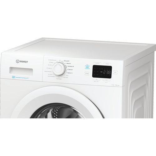 Indesit IP 1146 Push&GO UK 11kg Washing Machine with 1400 rpm - White - A Rated, White - image 7
