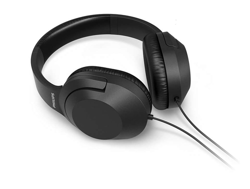 Philips TAH2005 Wired Over-Ear Stereo Headphones in Black Black - image 3
