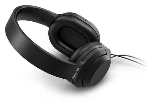 Philips TAH2005 Wired Over-Ear Stereo Headphones in Black Black - image 6