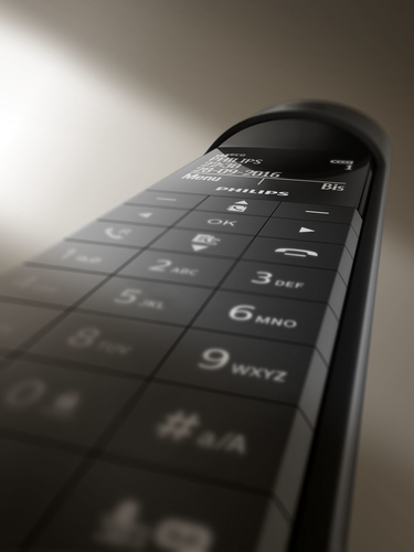 Philips M7751B/FR telephone DECT telephone Caller ID Black