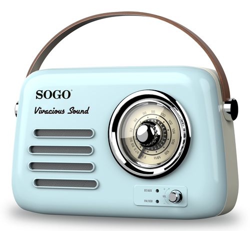 Sogo RAD-SS-8635 radio Portable Analog Blue – image 2