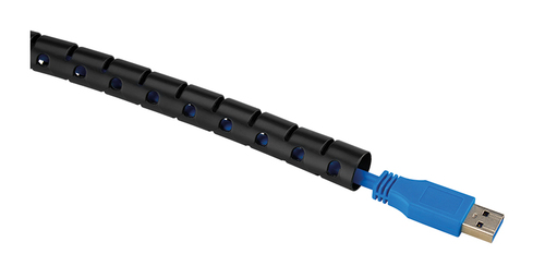 Neomounts ADS06-140BL Kabelspiraal - voor 1-3 kabels - universeel, afbeelding 3