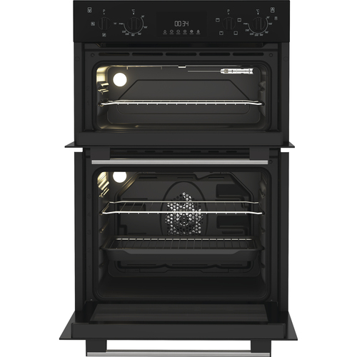 Indesit DII10DB Built In Electric Double Oven in Black - image 3