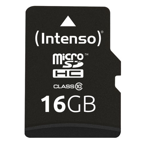Intenso microSDHC 16GB Class 10 geheugenkaart – Foto 3 van 5