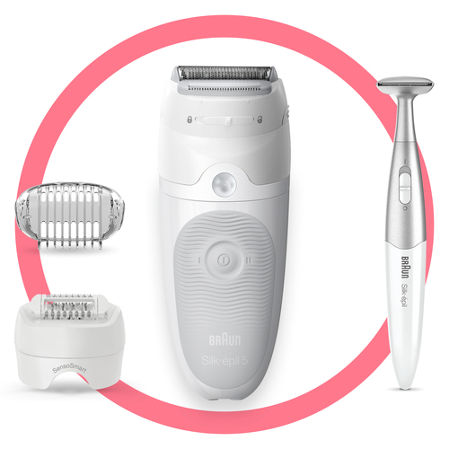 Braun Silk-épil 5 81770431 epilator 28 tweezers White – image 2