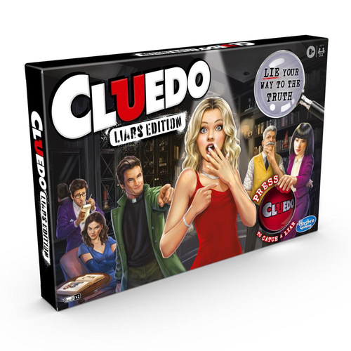 Hasbro Gaming Cluedo Liars Edition Lauamäng Mahaarvamine