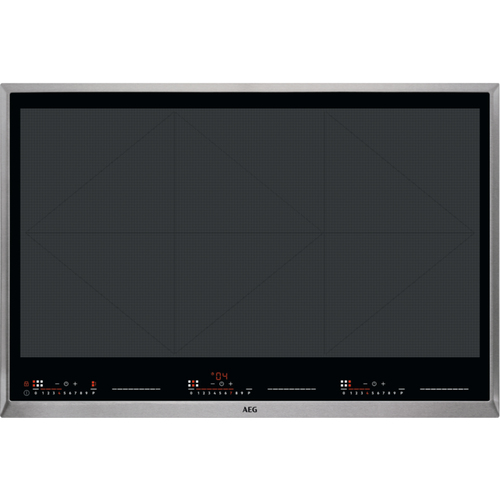 AEG IKE86683XB Черный Встроенный 80 cm Плита с зонами индукции 6 зона(ы)