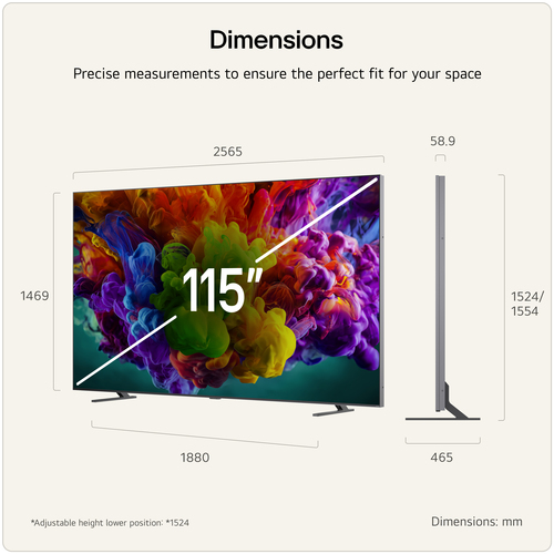 LG 115QNED93B6.AEKQ TV 2.92 m (115") 4K Ultra HD Smart TV Wi-Fi – image 2