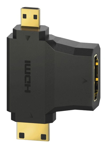 Hama 00305020 HDMI кабель HDMI Тип A (Стандарт) HDMI Type C/HDMI Type D Черный