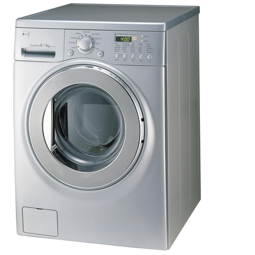 LG WD-14317RD washer dryer Freestanding Front-load Silver