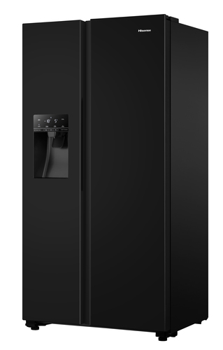 Hisense RS694N4TBE American Fridge Freezer in Black with Ice Water Non - image 3