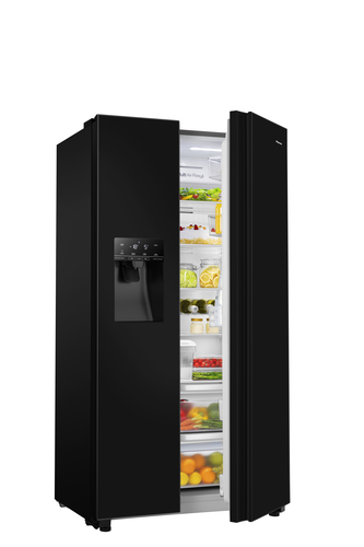 Hisense RS694N4TBE American Fridge Freezer in Black with Ice Water Non - image 8