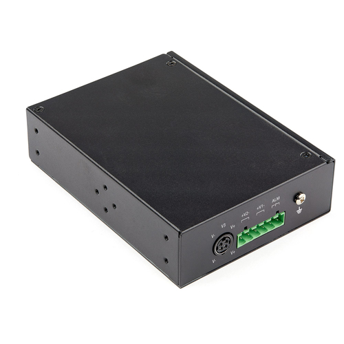 StarTech.com Industrial 6 Port Gigabit Ethernet Switch 4 PoE RJ45 +2 SFP Slots 30W PoE+ 48VDC 101001000 Power Over Ethernet LAN Switch -40C to 75C, afbeelding 2