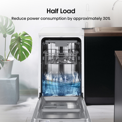 Hisense HS523E15WUK Slimline Dishwasher - White - E Rated, White - image 7