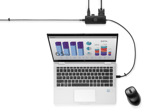 Koncentrator podróżny HP USB-C G2 Hub 235N8AA