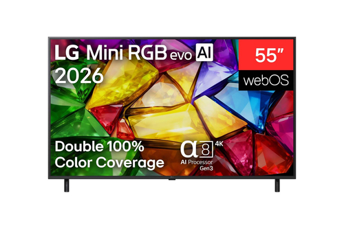 LG Mini RGB 50MRGB88B9B 127 cm (50") 4K Ultra HD Smart TV Wi-Fi Черный