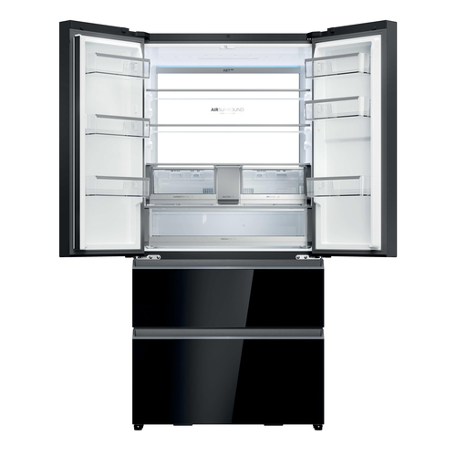 Haier HFR79F19DFGB side-by-side refrigerator Freestanding – image 3