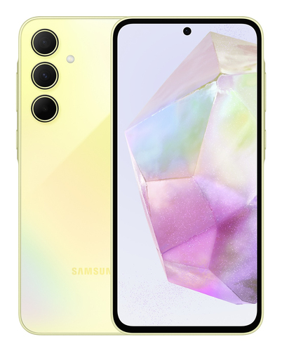 Samsung Galaxy A35 5G 128GB Awesome Lemon Smartphone - Lemon - Size: One Size - image 1