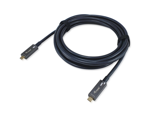 Equip 119467 USB-kabel USB 3.2 Gen 2 (3.1 Gen 2) 7,5 m USB C 10 Gbit/s 60 W Zwart, afbeelding 3