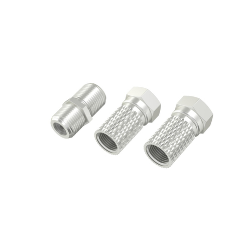 Hama 00205203 coaxial connector F-type 3 pc(s)