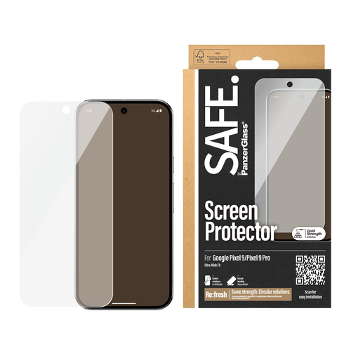 SAFE by PG Scrn Google Pixel 9/9 Pro UWF, afbeelding 2