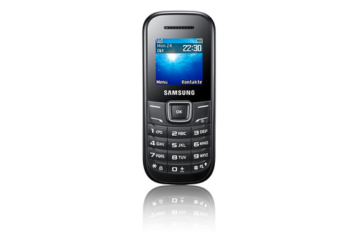 Samsung E1200i 3.86 cm (1.52") 66 g Black Feature phone