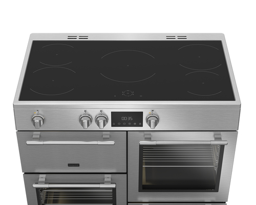 Hotpoint RH100IA21X cooker Range cooker Electric Zone induction hob Stainless steel – image 4