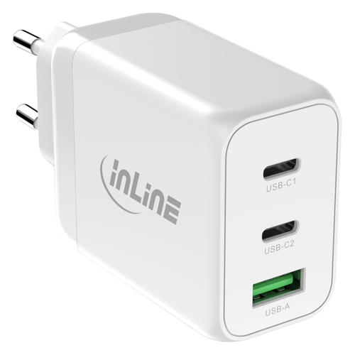 InLine 31506E mobile device charger Universal White AC Fast charging Indoor