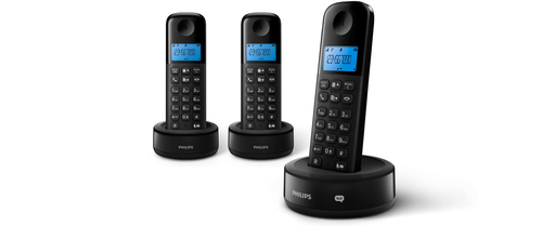 Philips Cordless phone with answering machine D1353B/05