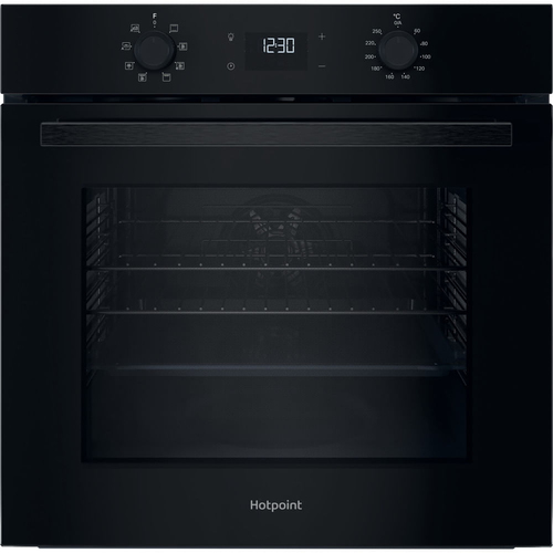 Hotpoint HO455CB Built In Electric Single Oven in Black 71L - image 1
