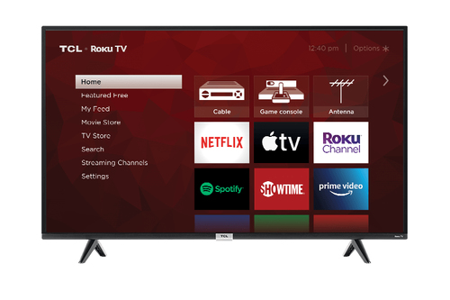 TCL 55S431 TV 139.7 cm (55") 4K Ultra HD Smart TV Wi-Fi Black