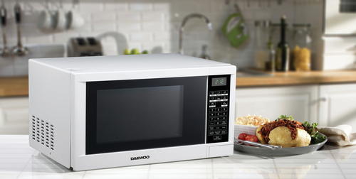 Daewoo SDA2092 microwave White Solo microwave – image 2