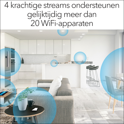 Netgear EAX15-100PES WiFi repeater Wit, afbeelding 5