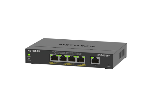 Netgear GS305EPP Ethernet Switch GS305EPP-100NAS UPC 606449153170 - GS305EPP-100NAS