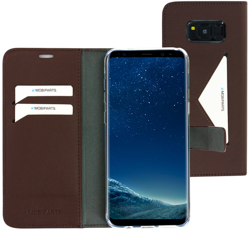 Mobiparts Classic Wallet Case Samsung Galaxy S8 Plus Brown – image 1