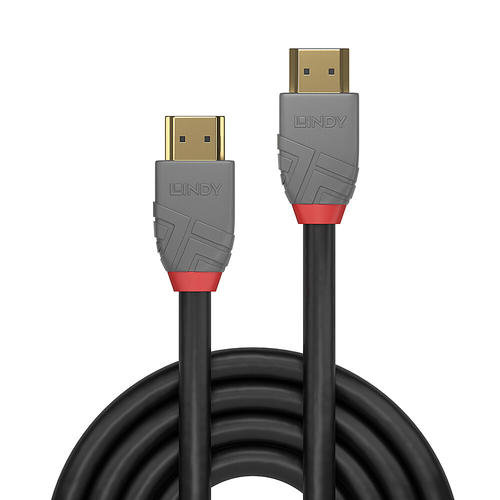 Lindy HDMI Kabel Ultra High Speed 2m, Anthra Line, afbeelding 2