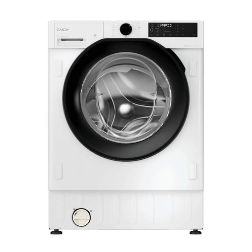 Candy ProWash BC4SD496M6DB8-80 Wifi Connected Integrated 9Kg/6Kg Washer Dryer with 1400 rpm - White / Black, A Rated [Wash Only], White - image 1