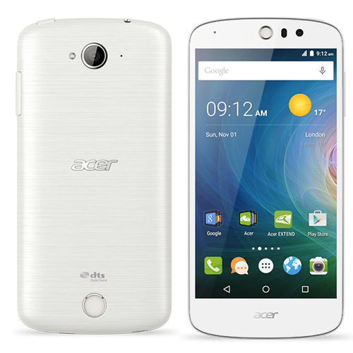 Acer Liquid Z530 12.7 cm (5") Dual SIM Android 5.0 4G 1 GB 8 GB White