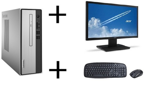 Lenovo 3 + Acer V246HLbid + WE Pack Sans Fil