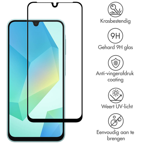 Accezz Gehard Glas Full Cover Screenprotector Samsung Galaxy A26, afbeelding 2