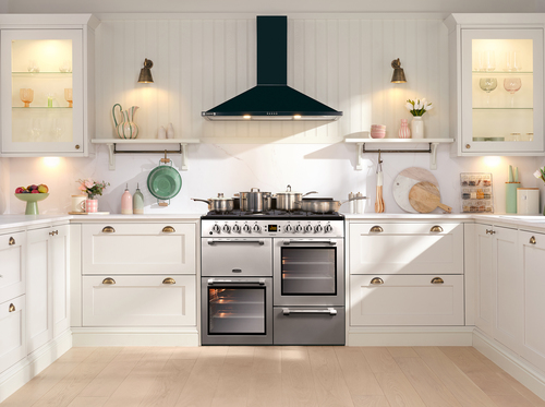 Leisure CK100F232S 100cm Wide Cookmaster Dual Fuel Range Cooker in Sil - image 6