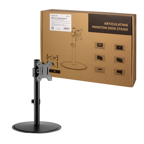 LogiLink BP0110 flat panel bureau steun 81,3 cm (32 ) Zwart, afbeelding 6