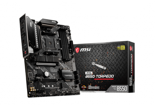 MSI MAG B550 TORPEDO Motherboard AMD B550 Sockel AM4 ATX