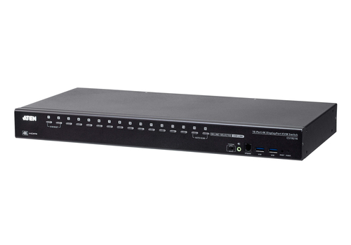 16-PORT USB3.0 4K DISPLAYPORT KVM