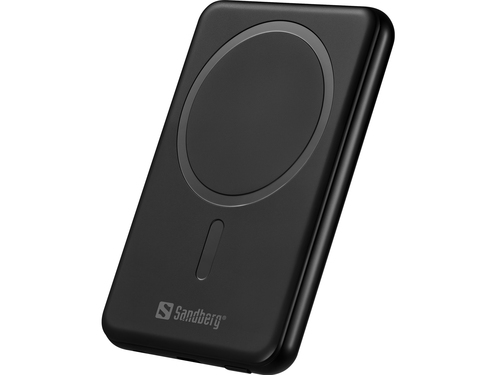Sandberg 421-50 powerbank Half-solid-state 5000 mAh Draadloos opladen Zwart, afbeelding 2