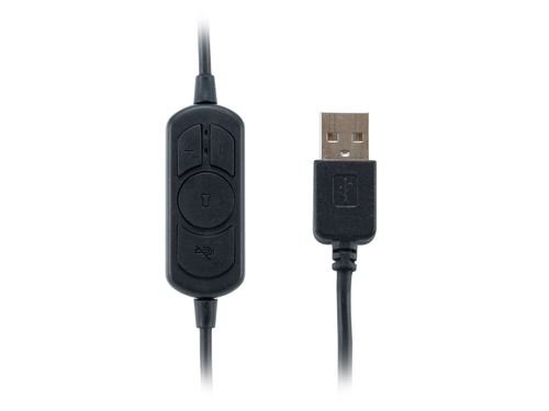 Equip Headset USB 245305 1.8m Kabel,Mikro,Fernbe.Stereosw, afbeelding 2