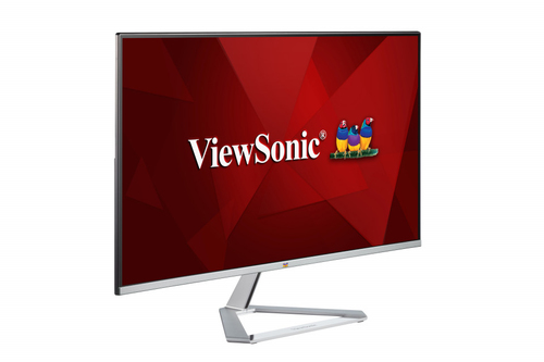 Viewsonic 60,5 cm (23,8 Zoll) Full HD LED LCD-Monitor - 16:9 Format - Schwarz, Silber - IPS-Technologie (In-Plane-Switchin