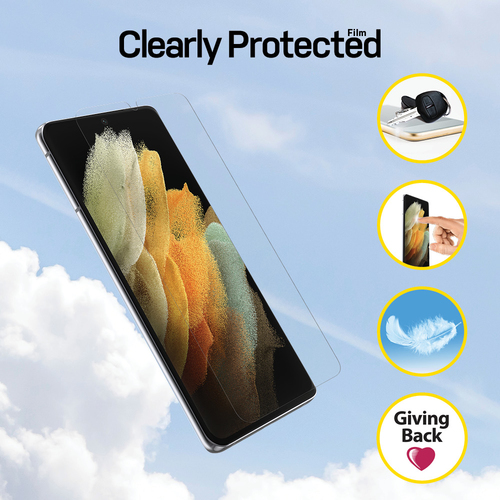 OtterBox Clearly Protected Film. Tipo de protetor de ecrã: Proteção de ecrã transparente, Compatibilidade da marca: Samsun