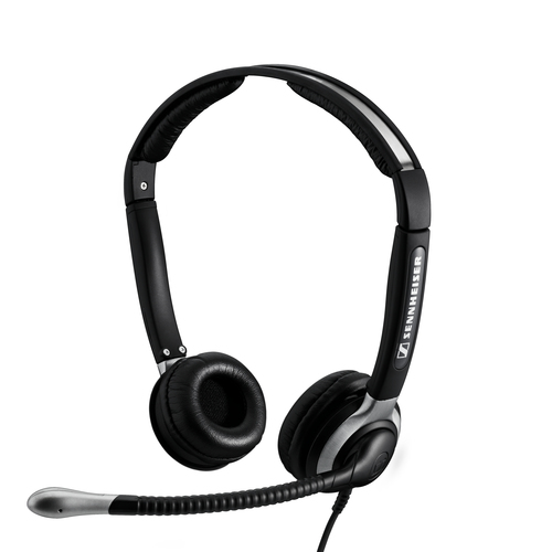 Sennheiser CC 520 Austiņas Vadu Birojs / zvanu centrs Melns