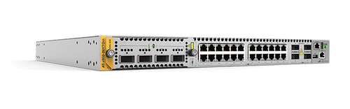 Allied Telesis AT-x950-28XTQm-B01 Управляемый L3+ 10G Ethernet (100/1000/10000) 1U Серый